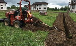 Копка траншей для водопровода в чусовом: цена за метр от 954 руб.