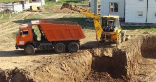 Котлован для дома Чусовой, цена от 318 руб./м3.